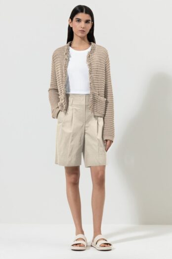 sweter-luisa-cerano-kardigan krótki postrzępiony modowy luźny butik luisa
