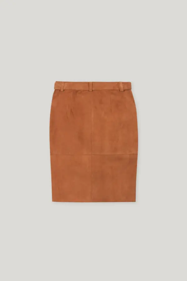 spodnica-luisa-cerano-premium komfortowa casualowa modowa ekskluzywna cynamonowa butik luisa bydgoszcz
