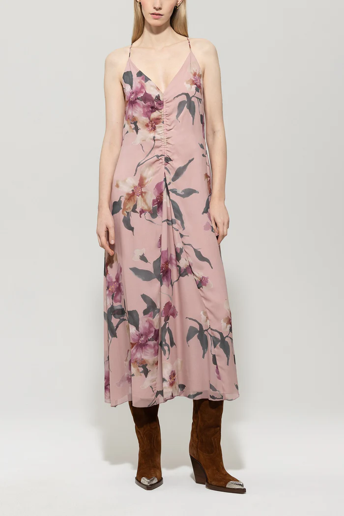 suknia-luisa-cerano-premium wiskozowa casualowa modowa lekka kwiatowa midi butik luisa bydgoszcz