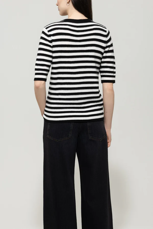 sweter-luisa-cerano-metalowe guziki kaszmir paski mankiety butik bydgoszcz