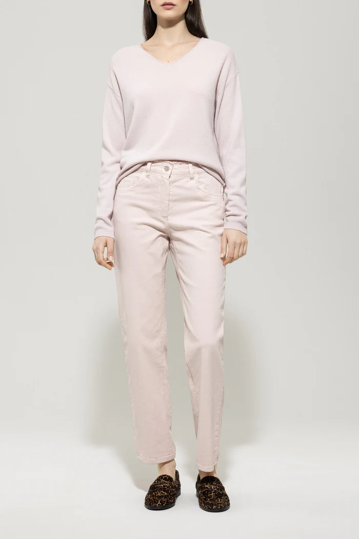 sweter-luisa-cerano-premium komfortowy różowy ekskluzywny modowy jesienny butik luisa bydgoszcz