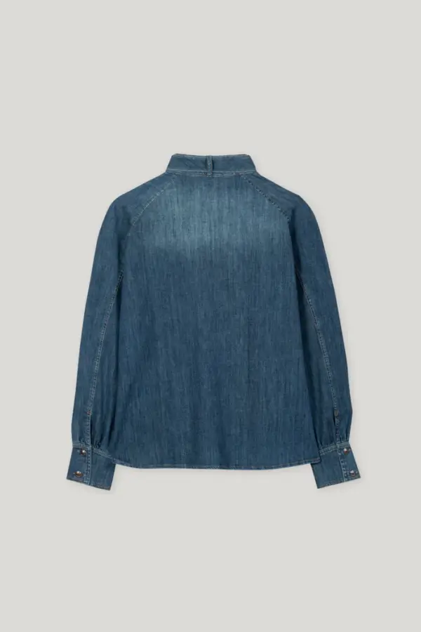 bluzka-luisa-cerano-denim premium casualowa ekskluzywna modowa niebieska butik luisa bydgoszcz