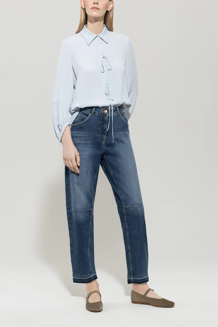bluzka-luisa-cerano-premium modowa niebieska casualowa jesienna komfortowa butik luisa bydgoszcz