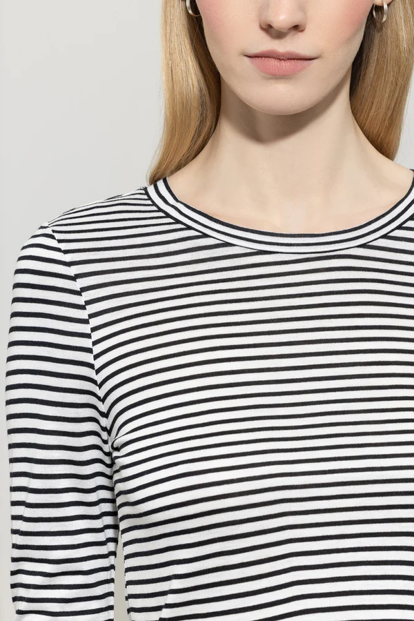 sweter-luisa-cerano-długi rękaw paski miękki miły butik luisa