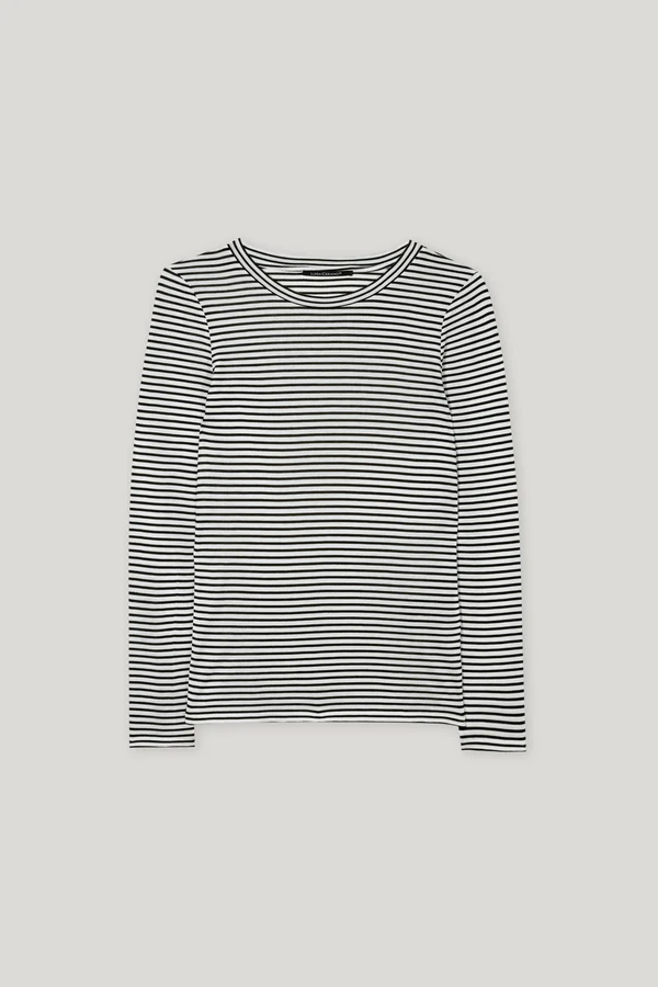 sweter-luisa-cerano-długi rękaw paski miękki miły butik luisa