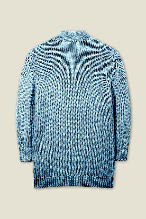 sweter-luisa-cerano-premium jesienny niebieski otwarty casualowy modowy ekskluzywny butik luisa bydgoszcz