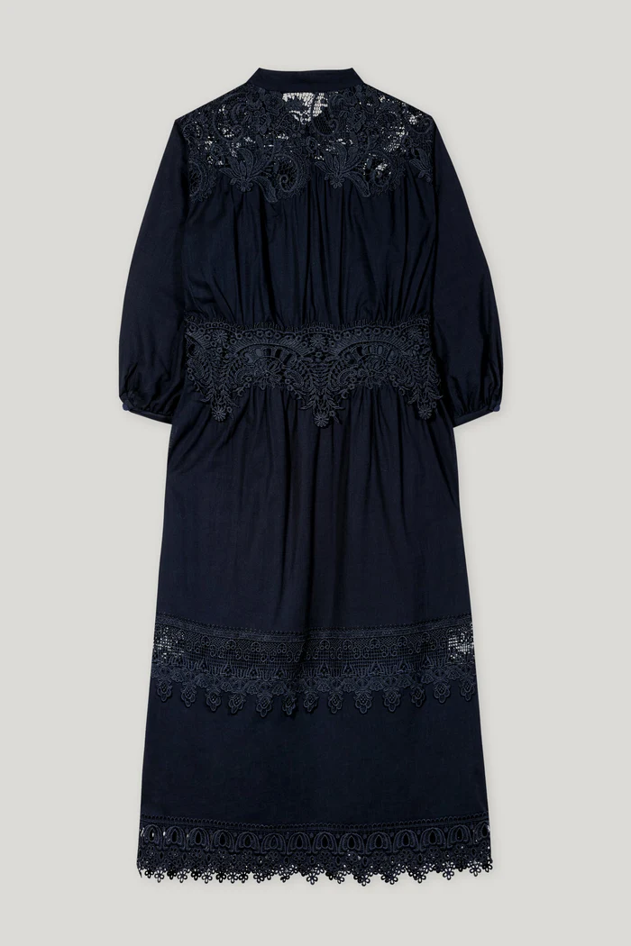 suknia-luisa-cerano-premium komfortowa casualowa modowa ekskluzywna granatowa butik luisa bydgoszcz