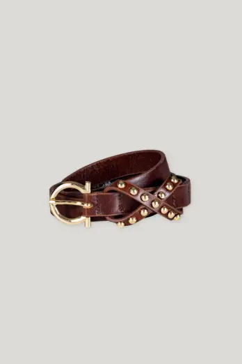 spodenki-luisa-cerano-skórzany brązowy modowy ekskluzywny jesienny butik luisa bydgoszcz