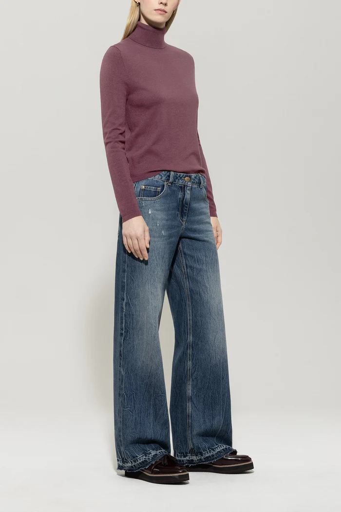 sweter-luisa-cerano-premium modowy casualowy ekskluzywny wrzosowy jesienny zimowy butik luisa bydgoszcz