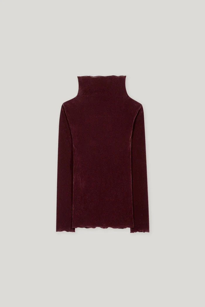 bluzka-luisa-cerano premium komfortowa casualowa modowa jesienna bordowa brązowa butik luisa bydgoszcz