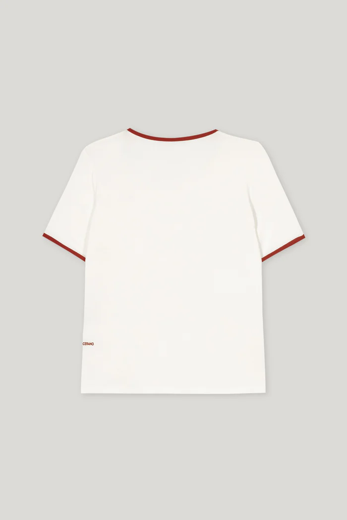 t-shirt-luisa-cerano-premium modowy biały z nadrukiem casualowy ekskluzywny jesienny butik luisa bydgoszcz