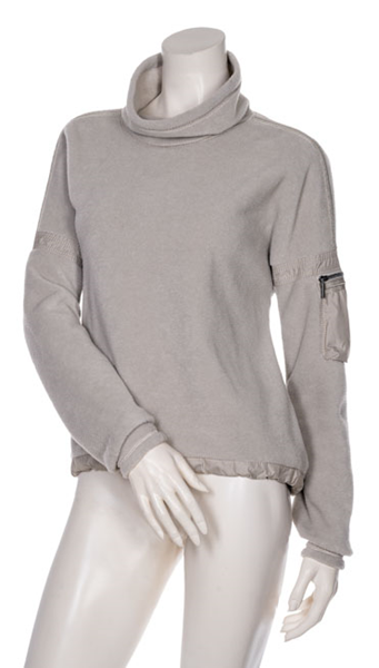 bluza-beate-heymann-szara jesienna miękka casualowa premium butik luisa bydgoszcz