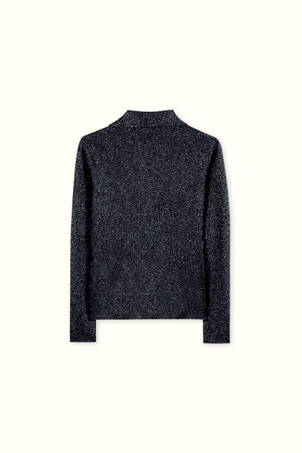 sweter-luisa-cerano-premium modowy szary srebrzysty casualowy dopasowany butik luisa bydgoszcz