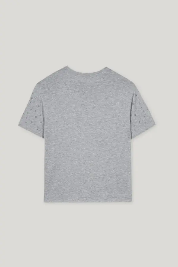 t-shirt-luisa-cerano-premium szara jesienna lekka modowa casualowe ekskluzywna komfortowa butik luisa bydgoszcz