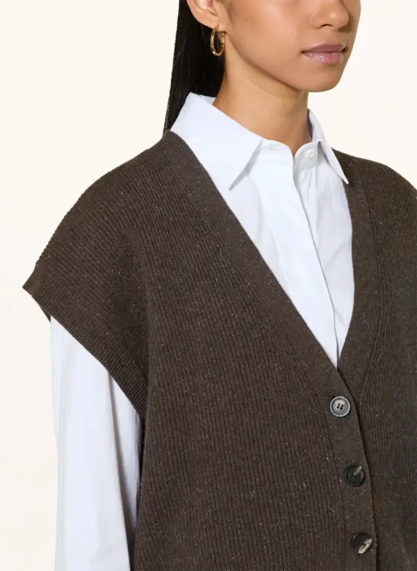 sweter-peserico-modowy premium brązowy jesienny ekskluzywny butik luisa bydgoszcz