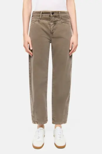 spodnie-cambio-modowe jesienne brązowe sztruksowe cienkie premium casualowe butik luisa bydgoszcz