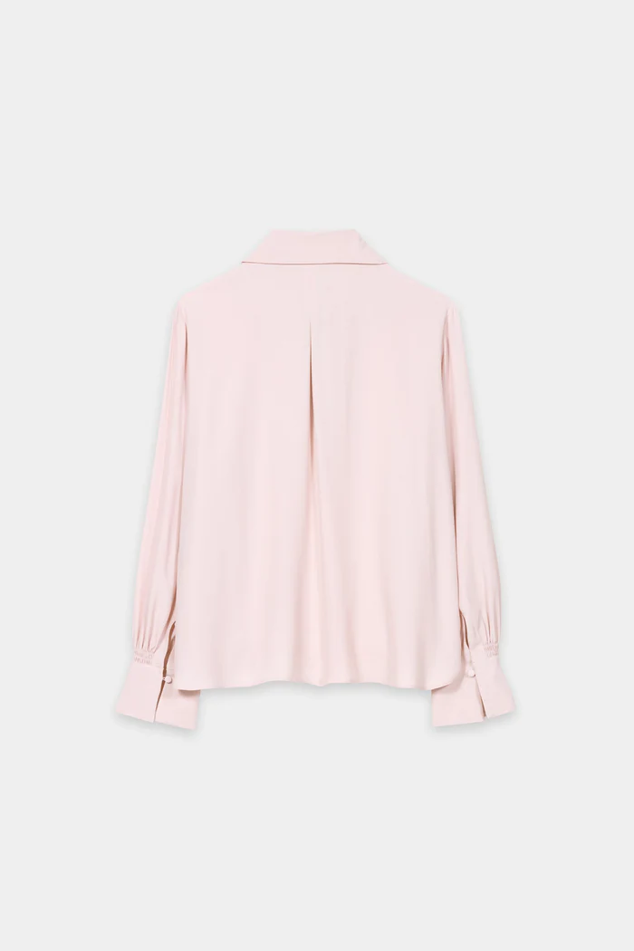 bluzka-luisa-cerano-różowa premium komfortowa modowa ekskluzywna luźna koszulowa wiosenna butik luisa bydgoszcz