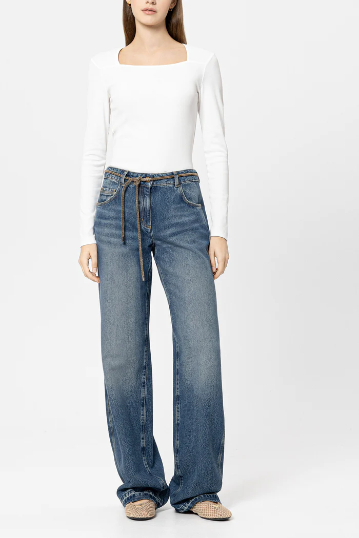 bluzka-luisa-cerano-premium komfortowa casualowa biała dopasowana prążkowana elastyczna wiosenna butik luisa bydgoszcz