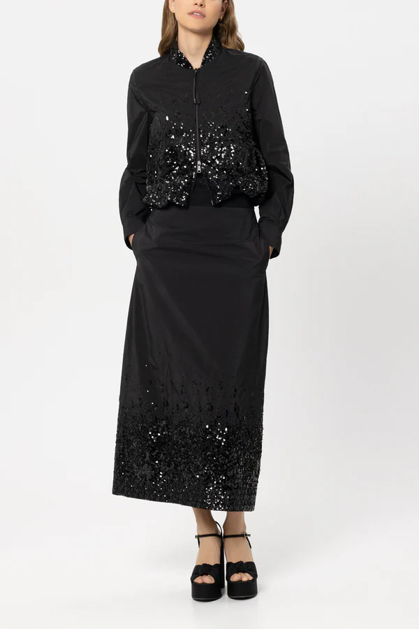 bluzka-luisa-cerano-premium wizytowa modowa czarna cekinowa ekskluzywna casualowa butik luisa bydgoszcz