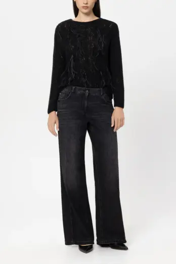 spodnie-luisa-cerano-premium czarne cienkie wiosenne szerokie modowe ekskluzywne elastyczne komfortowe butik luisa bydgoszcz