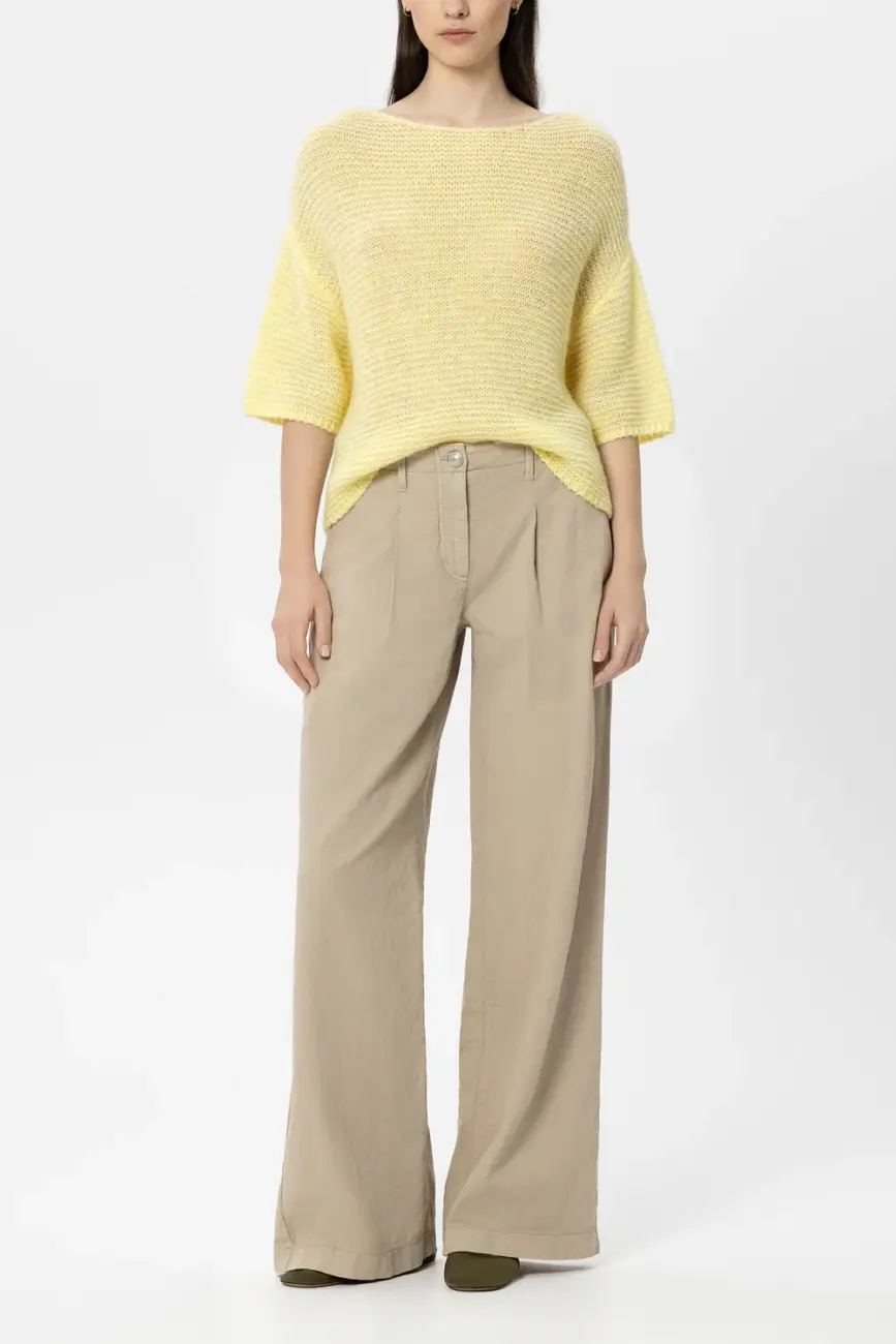 sweter-luisa-cerano-premium żółty wiosenny casualowy cienki modowy wełniany butik luisa bydgoszcz