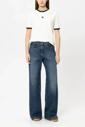 t-shirt-luisa-cerano-biała-cekiny-bawełniana-modowa-granat-luksusowa-butik-luisa-bydgoszcz