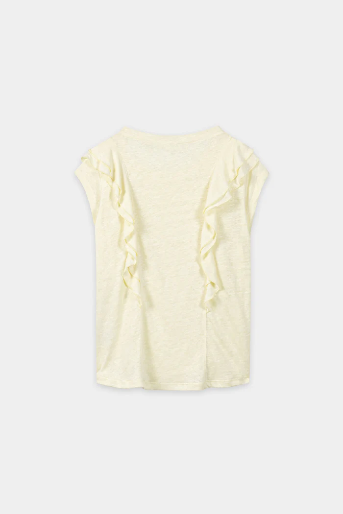 koszulka-luisa-cerano-letnia lekka lniana żółta modowa komfortowa casualowa butik luisa bydgoszcz