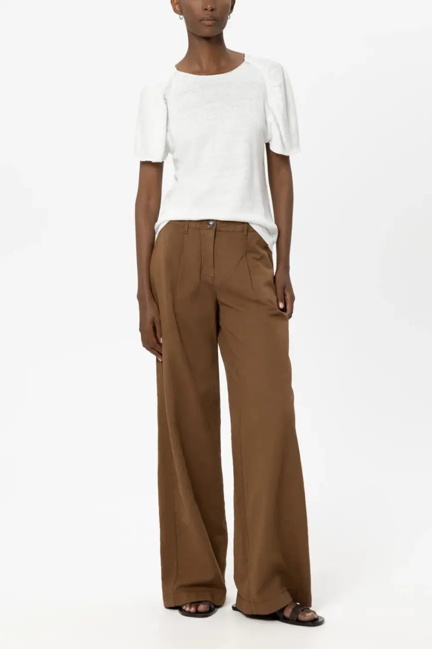 koszulka-luisa-cerano-modowa letnia lniana biała premium komfortowa casualowa butik luisa bydgoszcz