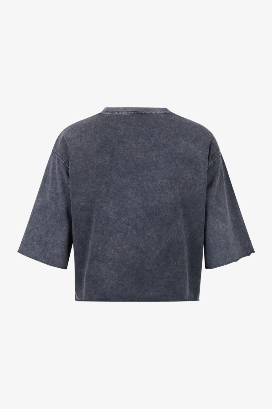 t-shirt-sportalm-szary-cropped-modowy-logo-butik-luisa-bydgoszcz