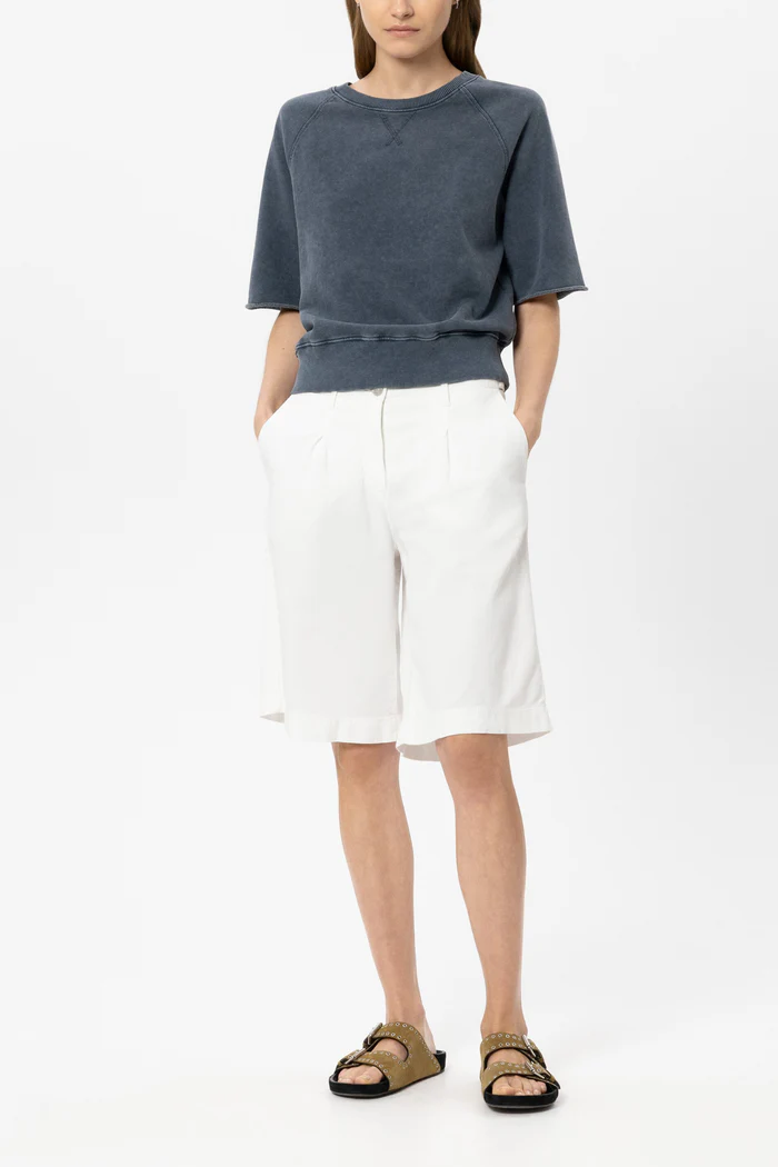 bluza-luisa-cerano-premium modowa komfortowa niebieska letnia bawełniana casualowa malowana butik luisa bydgoszcz