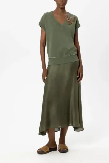 bluza-luisa-cerano-premium khaki letnia komfortowa modowa khaki bawełniana casualowa butik luisa bydgoszcz