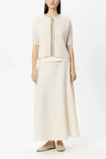 sweter-luisa-cerano-wełniany modowy lekki ecru miękki wiosenny rozpinany komfortowy butik luisa bydgoszcz