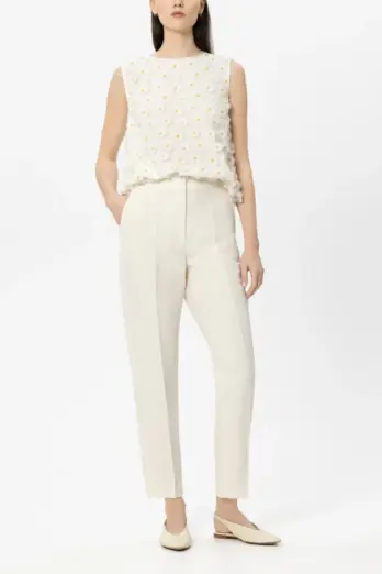 spodnie-luisa-cerano-premium modowe letnie ecru komfortowe z lnem casualowe butik luisa bydgoszcz