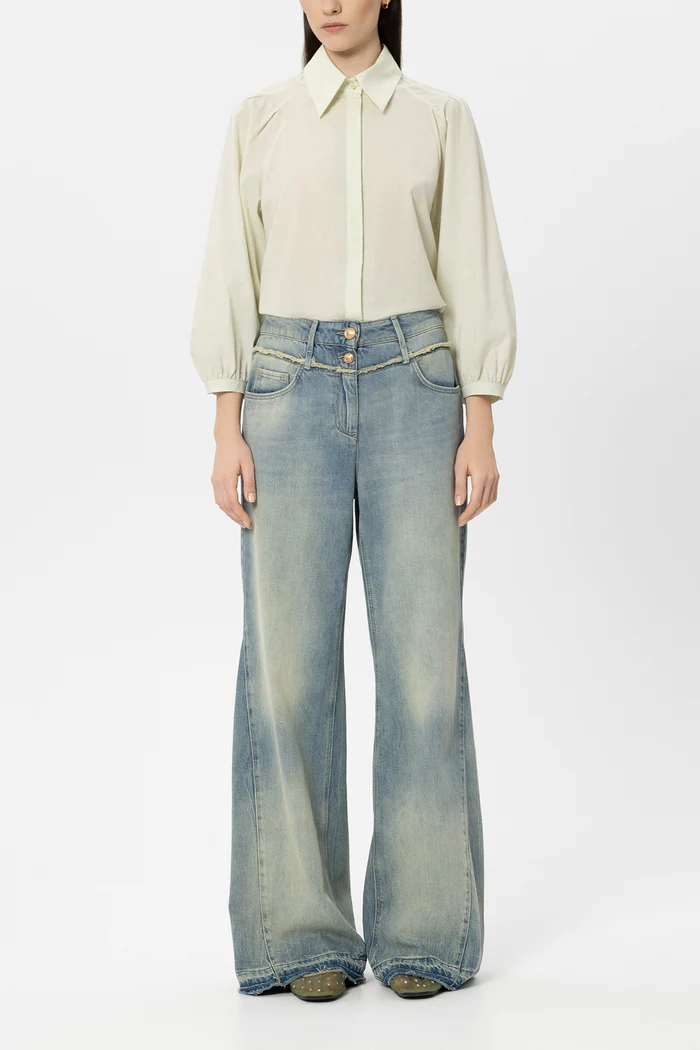 spodnie-luisa-cerano-premium modowe casualowe niebieskie bawełniane bootcut butik luisa bydgoszcz