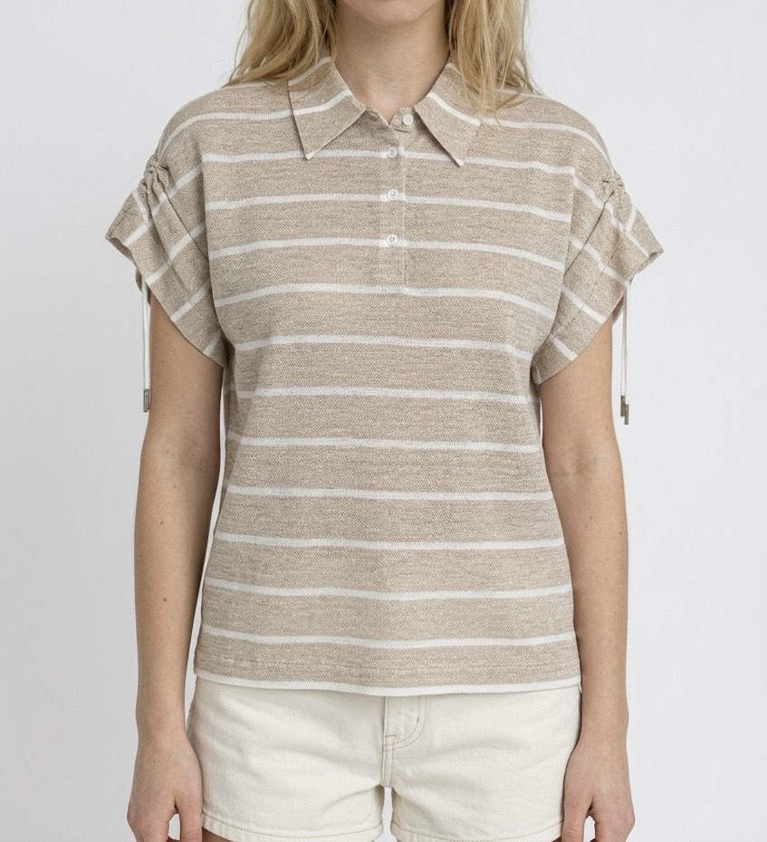 bluzka-peserico-naturalna-tshirt-luksusowa-letnia-modowa-len-bawełna-butik-luisa-bydgoszcz