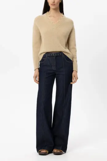 sweter-luisa-cerano-premium wełniany modowy żółty jesienny komfortowy ekskluzywny butik luisa bydgoszcz