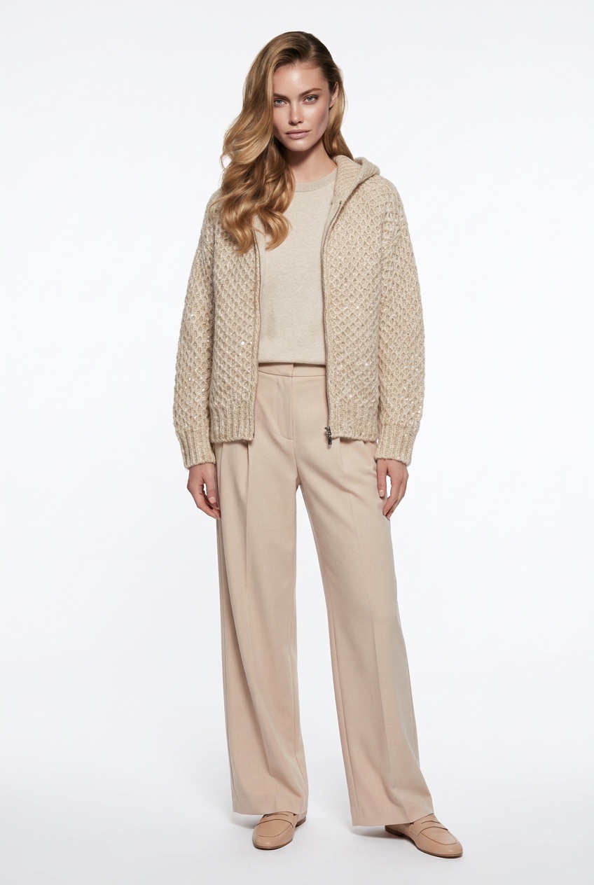 sweter-peserico-kardigan-luksusowy-kaptur-zapinany-ciepły-butik-luisa-bydgoszcz