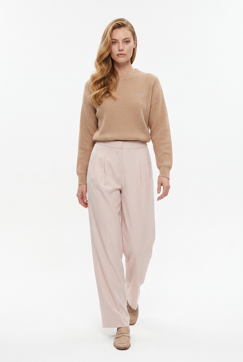 sweter-peserico-luksusowy-jesienny-modowy-klasyczny-beżowy-butik-luisa-bydgoszcz