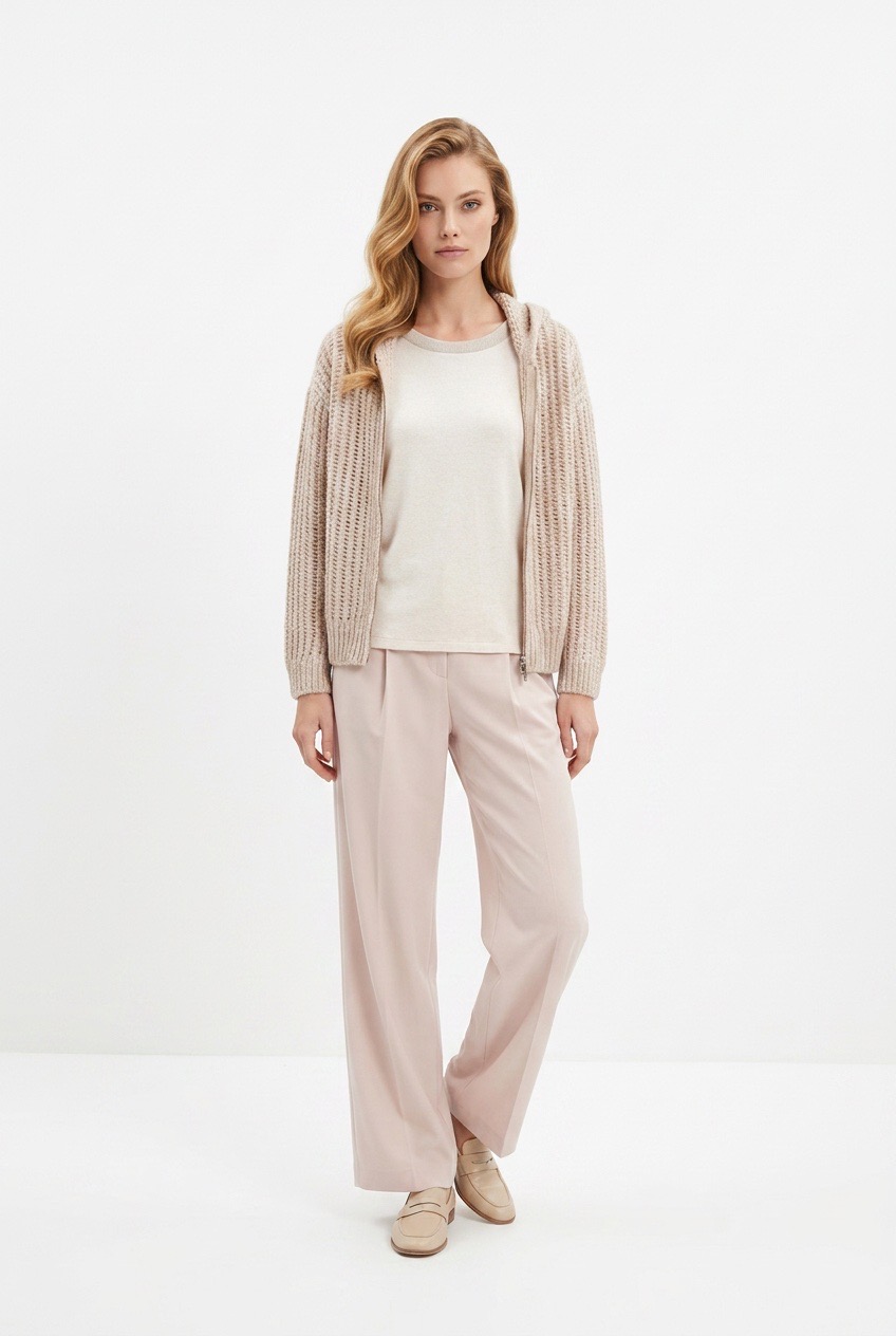 sweter-peserico-luksusowy-kardigan-kaptur-modowy-elegancki-butik-luisa-bydgoszcz