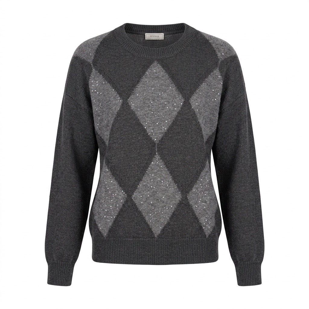 sweter-peserico-luksusowy-wełniany-modowy-romby-kobiecy-elegancki-butik-luisa-bydgoszcz