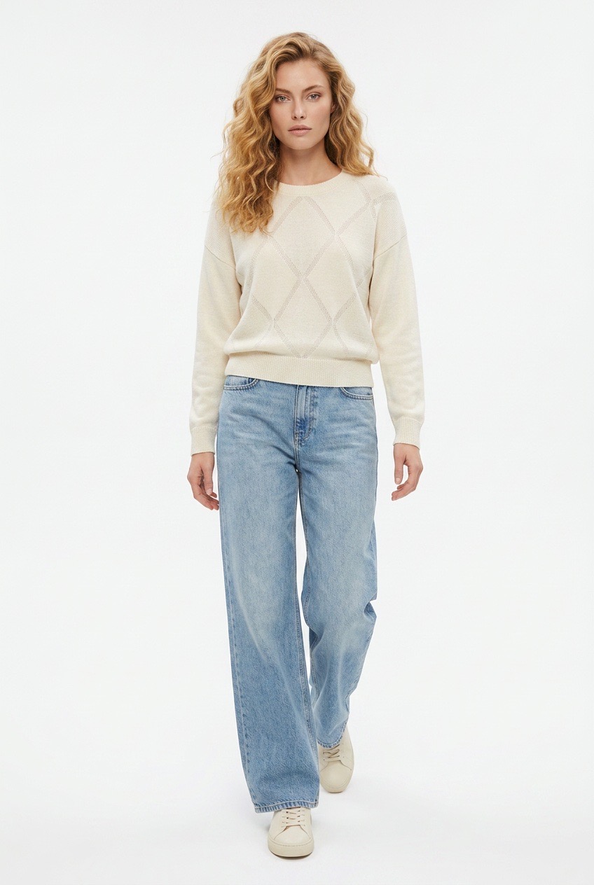 sweter-peserico-luksusowy-wełniany-modowy-romby-kobiecy-elegancki-butik-luisa-bydgoszcz