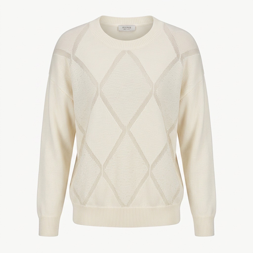 sweter-peserico-luksusowy-wełniany-modowy-romby-kobiecy-elegancki-butik-luisa-bydgoszcz