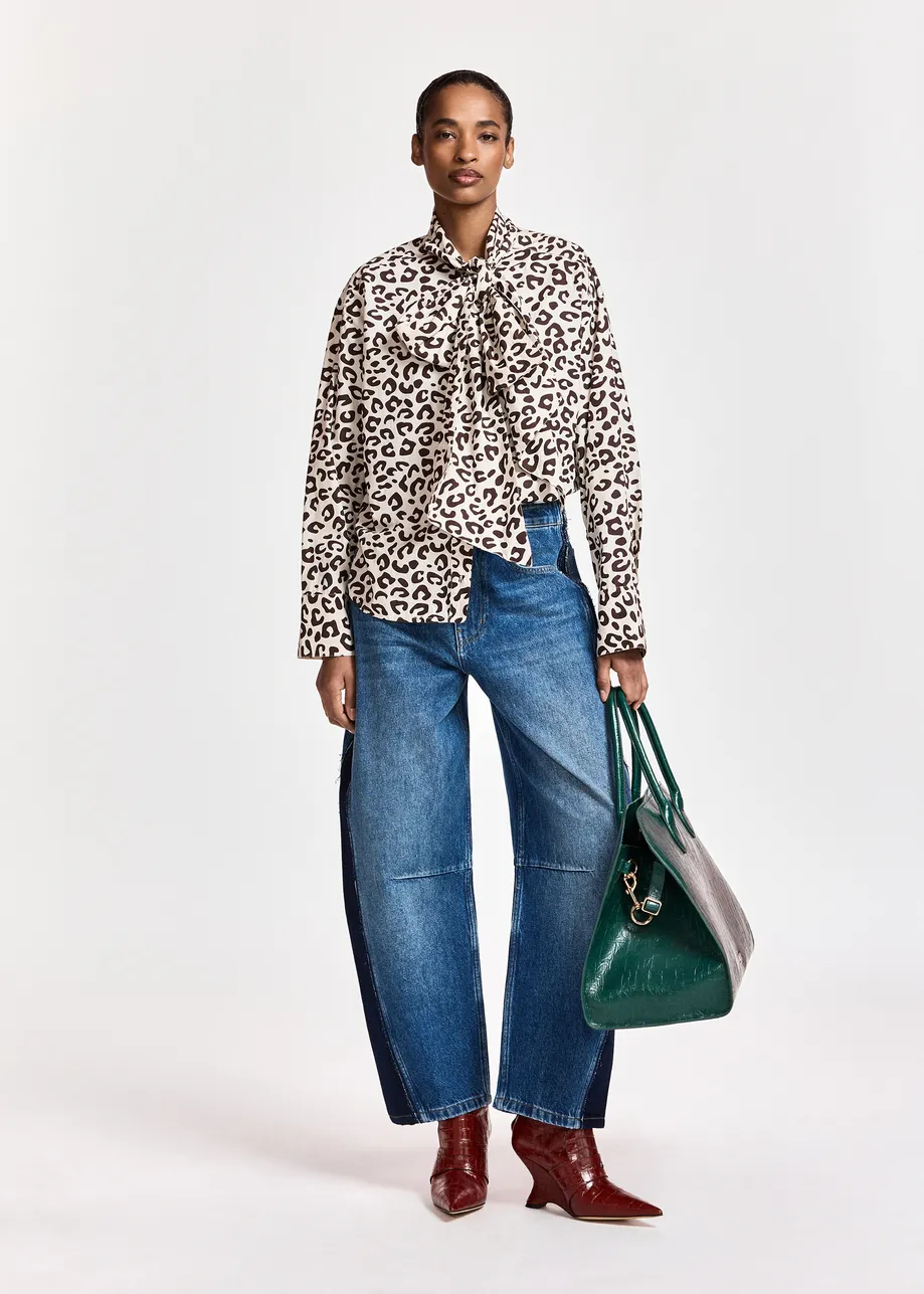 koszula-essentiel-antwerp-oversize-wiązana-premium-modowa-butik-luisa-bydgoszcz