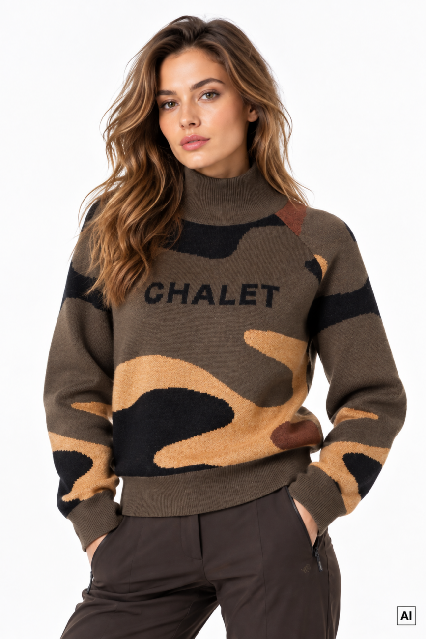 sweter-goldbergh-wełna-premium-modowy-camouflage-stylowy-butik-luisa-bydgoszcz