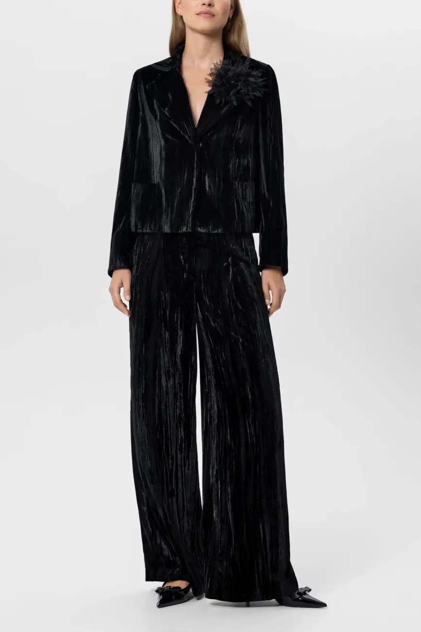 spodnie-luisa-cerano-welurowe-premium-eleganckie-lejące-czarne-butik-luisa-bydgoszcz