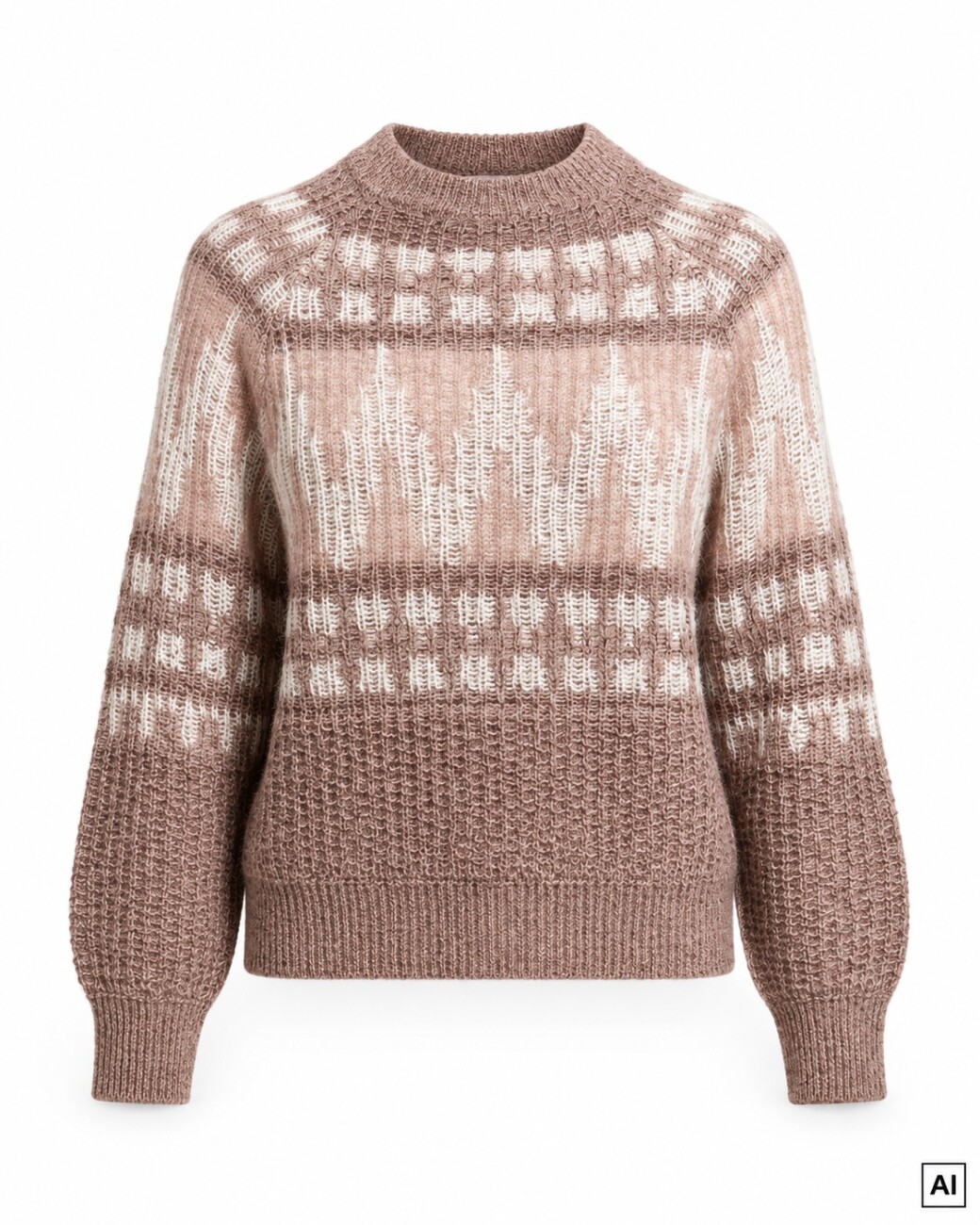 sweter-peserico-premium-wełniany-cekiny-zimowy-beżowy-modowy-butik-luisa-bydgoszcz