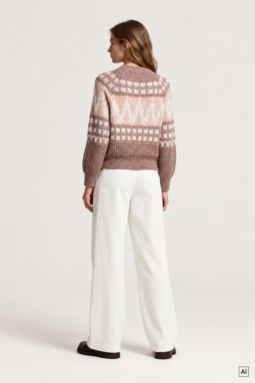 sweter-peserico-premium-wełniany-cekiny-zimowy-beżowy-modowy-butik-luisa-bydgoszcz